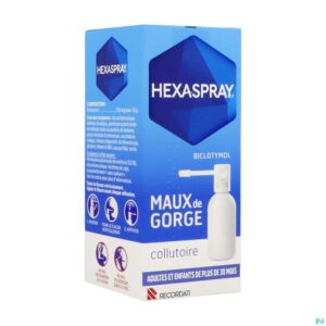 HEXASPRAY, collutoire en flacon pressurisé