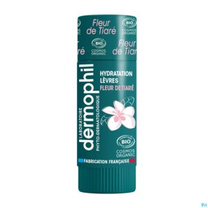 dermophil Stick à Lèvres Fleur de Tiaré certifié BIO
