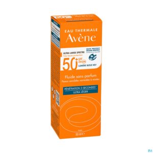 AVENE SOLR FLUIDE 50+ S/PARF TB50ML