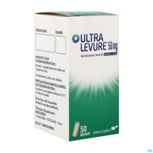 ULTRA-LEVURE 50 mg, gélule