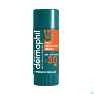 dermophil Phyto-Dermatologique Stick Lèvres Haute Protection Solaire SPF 30