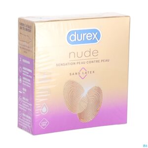 durex® Nude Sans Latex Préservatifs 2x