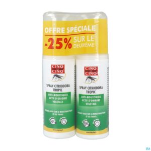 CINQ SUR CINQ CITRIODORA SPRAY 100ML X2