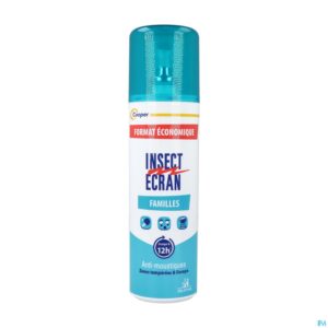 INSECT ÉCRAN Familles Anti-Moustiques  Spray 200 ml