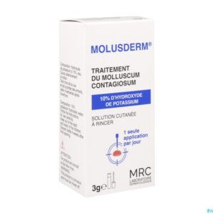 MOLUSDERM SOL CUTANEE TRAITEMENT DU MOLLUSCUM CONTAGIOSUM 3G