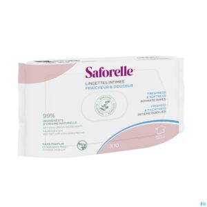 Saforelle® Lingettes Intimes Fraîcheur & Douceur