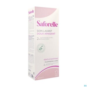 Saforelle Savon Liquide Hygiène Intime 250 ml + Lingettes Intimes 10 Pièces