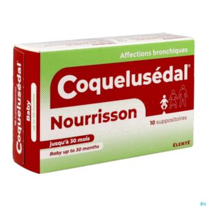 COQUELUSEDAL NOURRISSONS, suppositoire