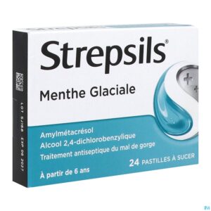 STREPSILS MENTHE GLACIALE, pastille à sucer