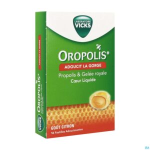 VICKS OROPOLIS PAST CITRON COEUR LIQUIDE BT16