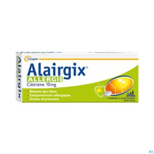 ALAIRGIX ALLERGIE CETIRIZINE 10 mg, comprimé à sucer sécable